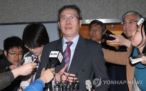 김장수, 우다웨이 면담..