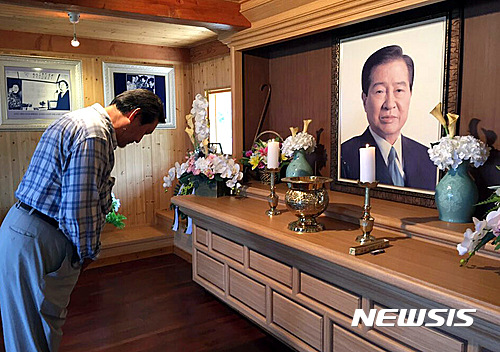 김무성 "지금 대한민국에 DJ 지도력 필요"