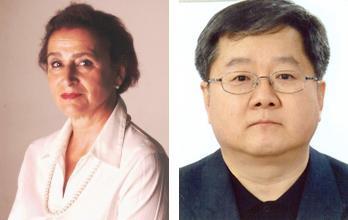 이스탄불 소재 보아지치대학의 셀추크 에센벨 교수(역사학, 왼쪽)와 홍현웅 교수(역사학)