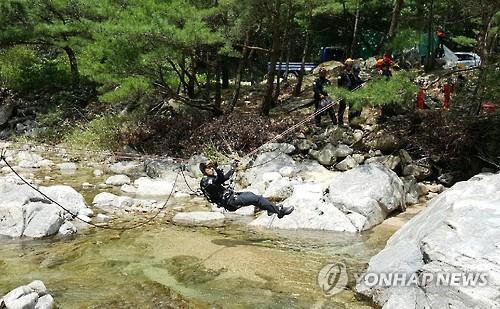 완주 옥계계곡에서 물놀이 하던 20대 여성 숨져 - 연합뉴스