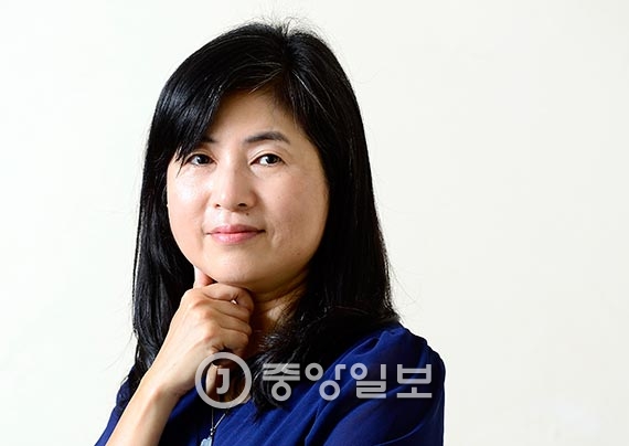 대만의 대표적인 한국어 전문가인 궈치우웬 교수. [사진 전민규 기자]