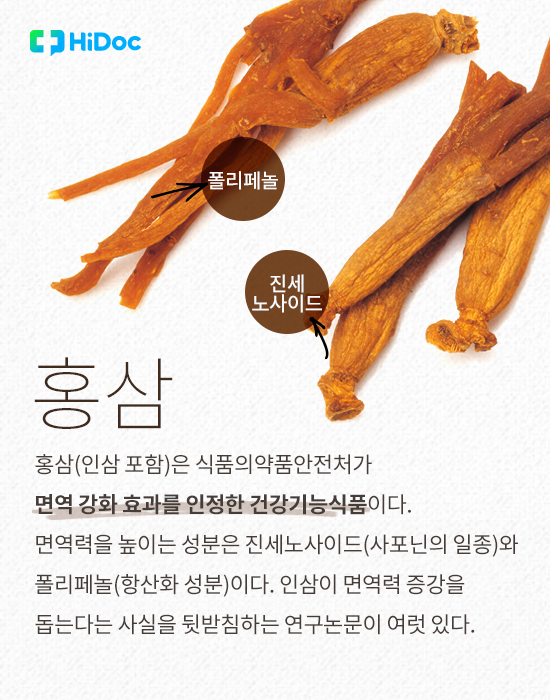 환절기 면역력 높여 감기 예방하는 음식 10