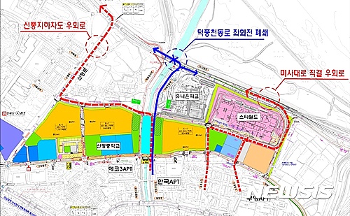 하남시 방향 이미지