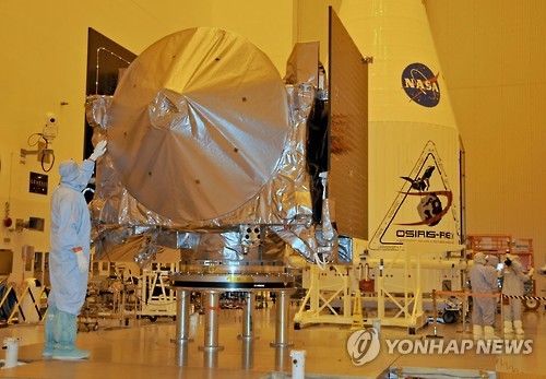 '스카이콩콩'으로 지구 기원 푼다..NASA, 소행성탐사선 9일 발사 - 연합뉴스