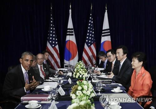 한미 50분, 한중 46분, 한일 33분..정상회담 시간의 외교학 - 연합뉴스