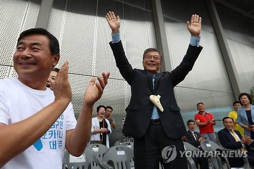 광주로 간 文