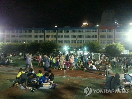 <규모 5.8 지진> 어른도 대피요령 몰랐다..