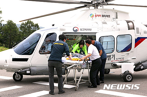 검찰, 닥터헬기 파손 3명 불구속 기소..닥터헬기 부품 수리비 등 10억2500만원 - 뉴시스