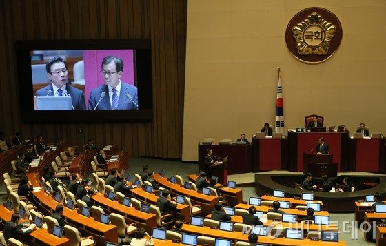 '북핵'vs'지진'..대정부질문 여야 주도권 공방 - 머니투데이