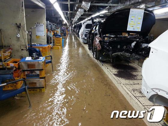 현대자동차정비공장 이미지