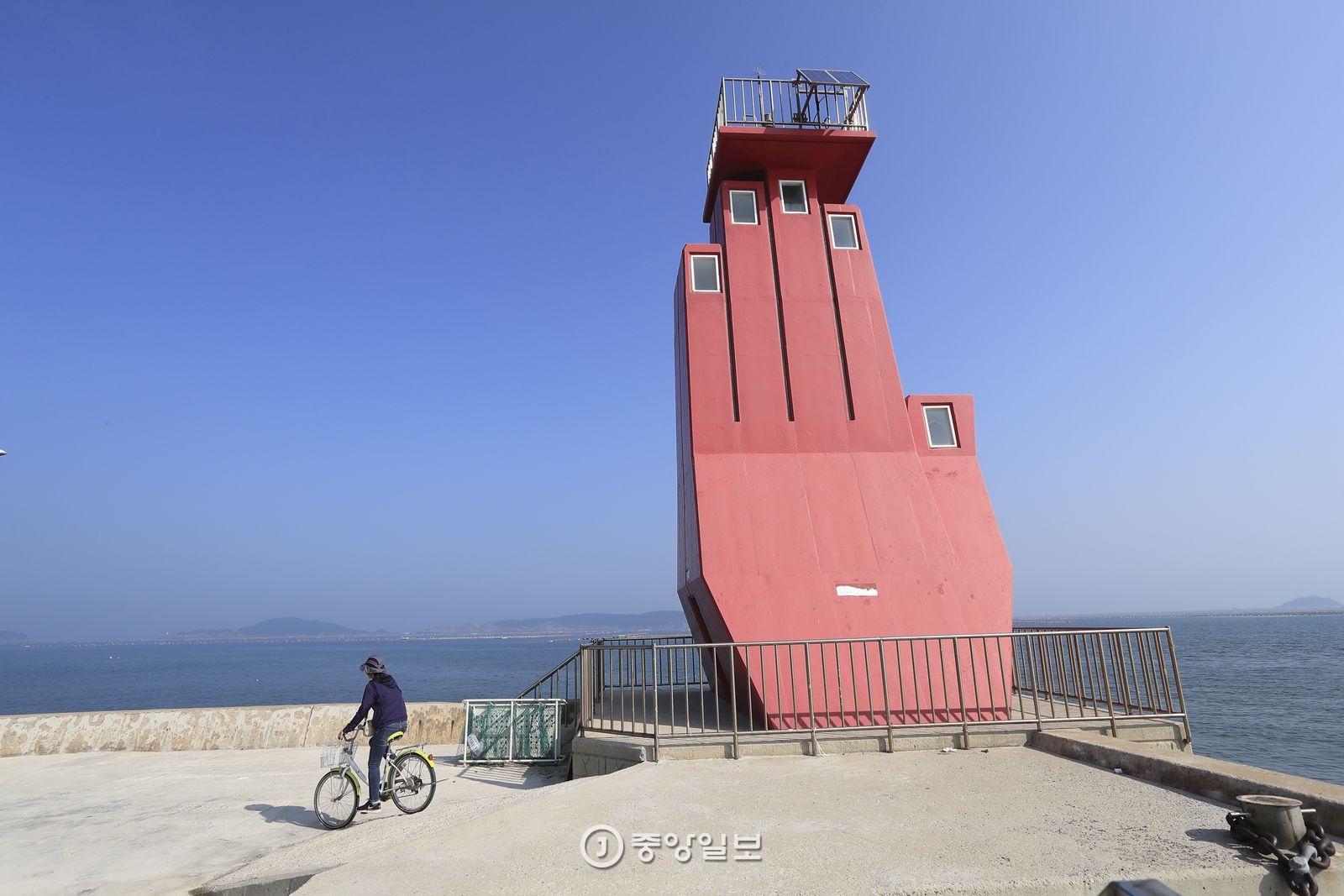 기도등대. 선유 3구 선착장에 있다.