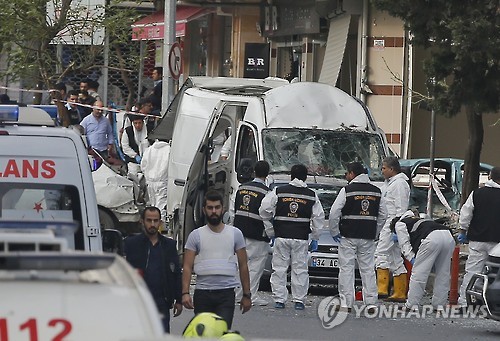 터키 심장부 또 폭탄 공격..IS·쿠르드 '이중 위협' 탓 - 연합뉴스