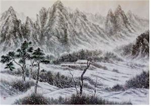 산수화 이미지