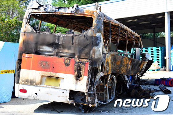 울산 관광버스 참사 '운전 부주의' 잠정 결론 - 뉴스1