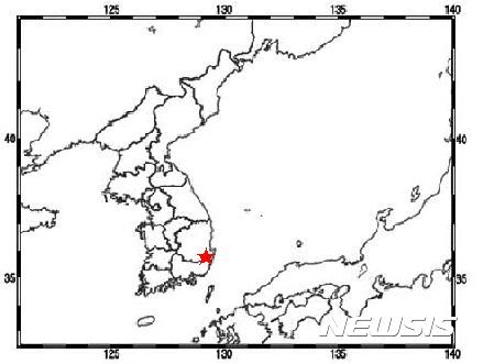 경북 경주에 규모 2.2 여진..모두 483회 발생 - 뉴시스