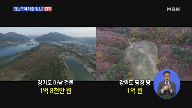 [단독] 최순실, 5억 대출..언니 최순득이 소개 - MBN