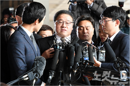 안종범도 긴급체포..