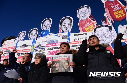 노동계·종교계·대학가, 朴대통령 퇴진·탄핵 압박 총력전 - 뉴시스