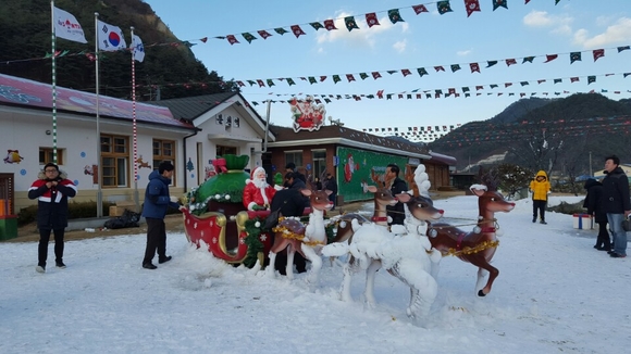 산타 이미지