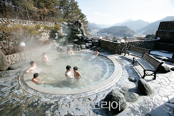 온천가스 이미지