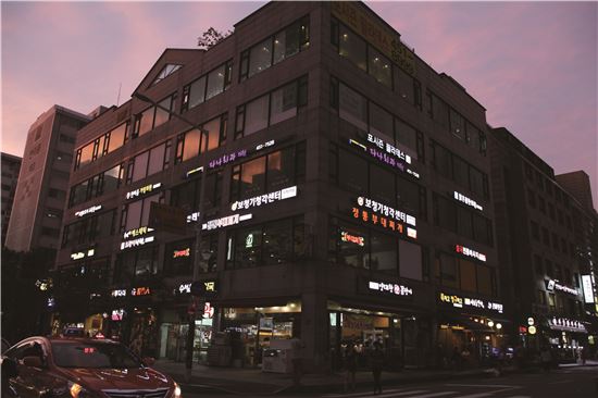 올바른 간판 이미지