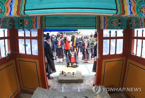 [카메라뉴스] '풍어기원' 제주 화북포구 해신제