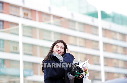 [★포토]전소미, '중학교 졸업생 미모가 이정도'