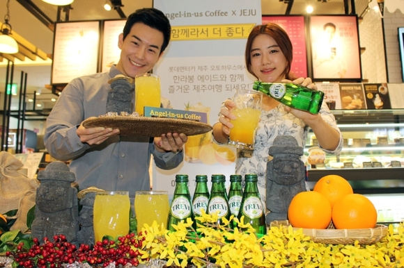 엔제리너스커피 이미지