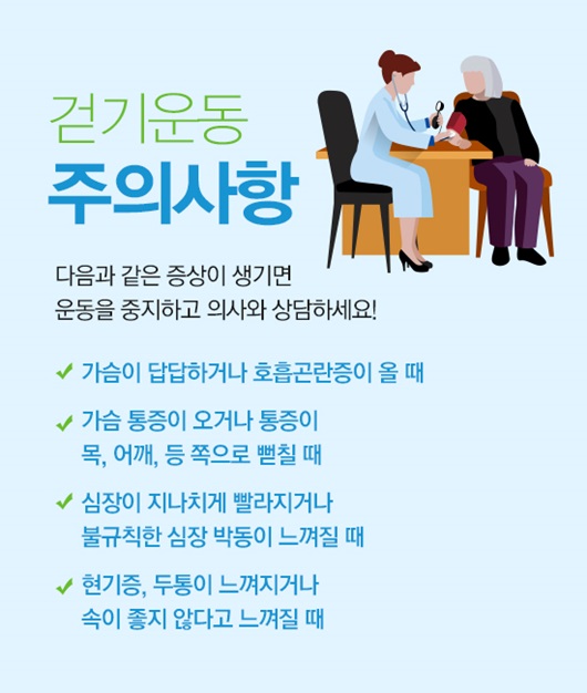 고혈압에 좋은 바르게 걷는법