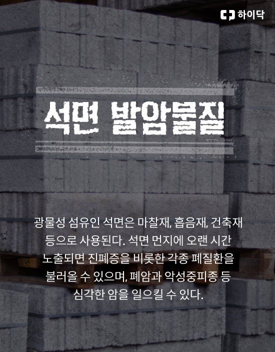 암은 가까이 있다, 생활 속 발암물질 7가지