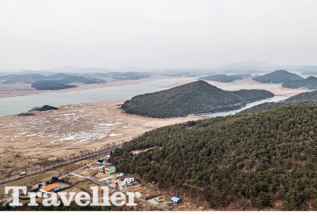 팔색보령수필 전망대