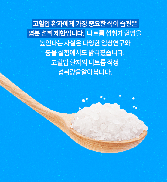 고혈압과 소금_염분 줄이는 식습관