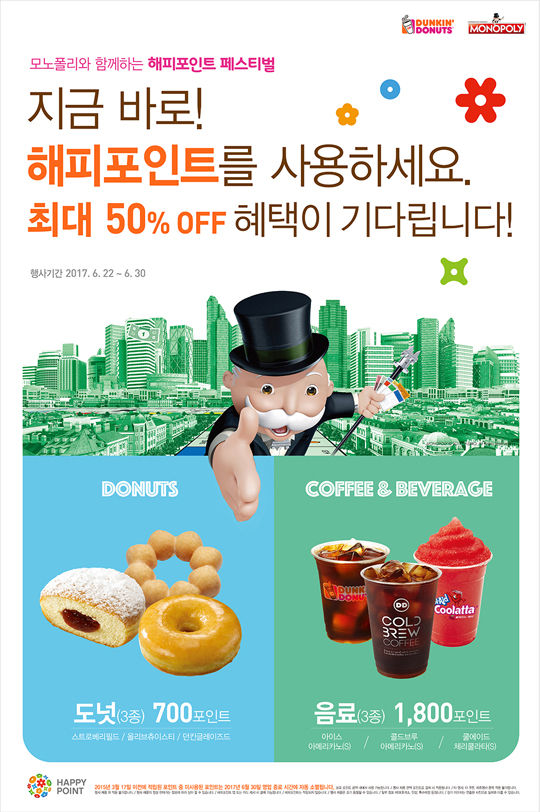 던킨도너츠 이미지