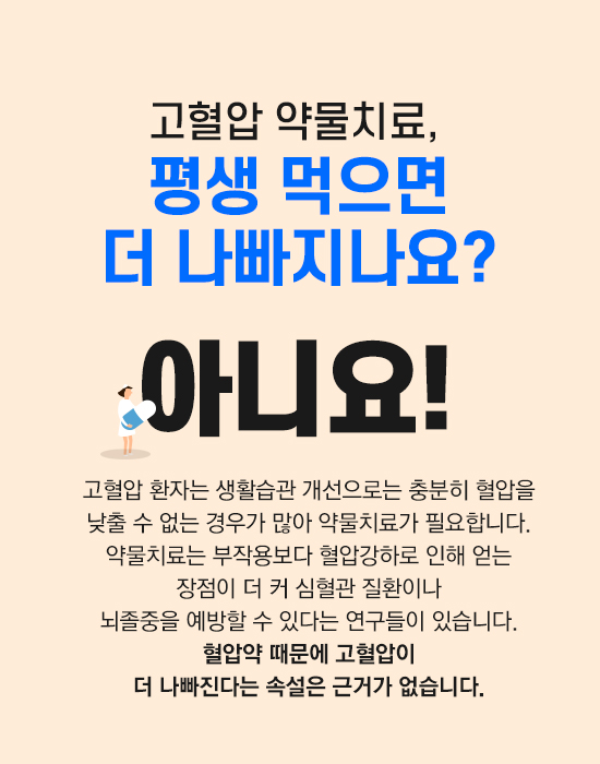 단계별 고혈압 치료방법