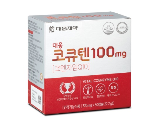 국내 최초 개발로 특허받은 ‘대웅제약 코큐텐 100mg’