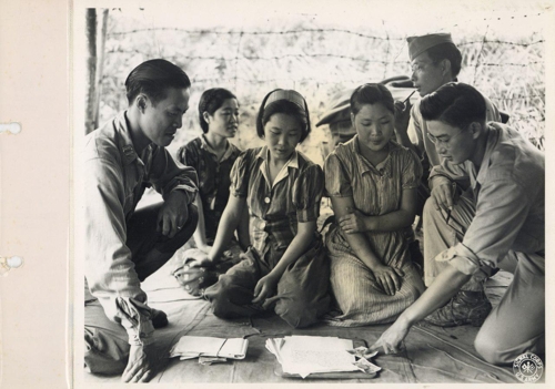 버마(현 미얀마) 미치나의 위안부 사진(1944년 8월 14일 촬영) [출처 서울시·서울대 정진성 연구팀]