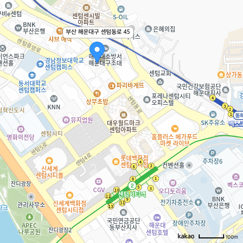 오시는 길 약도