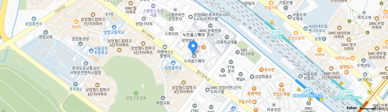 카카오맵 상암캠퍼스 마커 표시