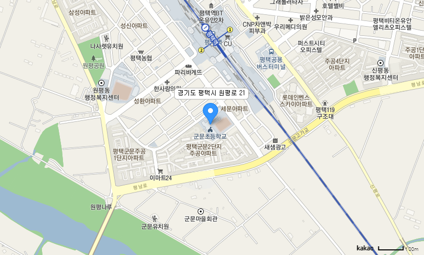 특수교육지원센터 약도