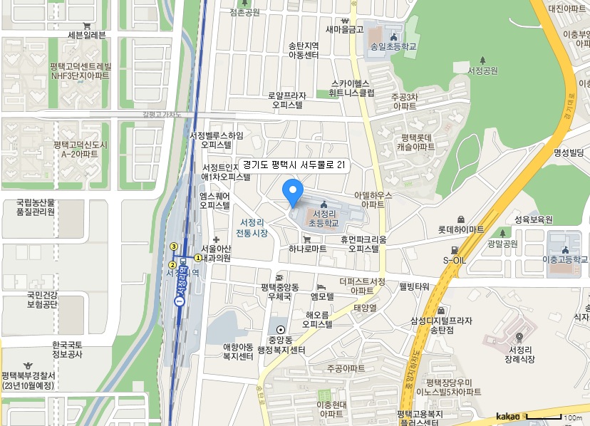 별관(서정동) 약도