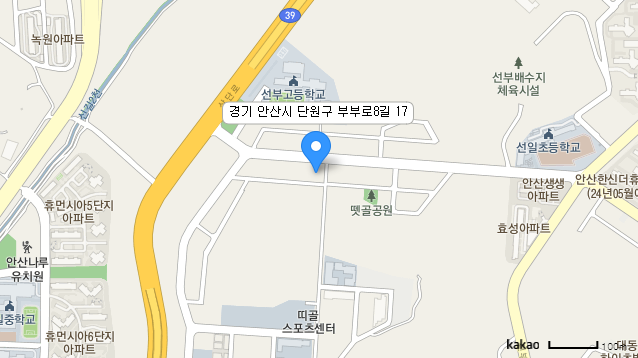경기 안산시 단원구 부부로8길 17(땟골마을 평생학습마을) 지도맵으로 자세히 보기