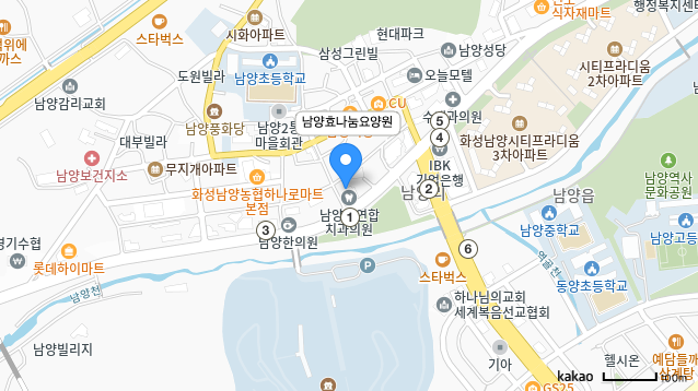 남양효나눔요양원 지도