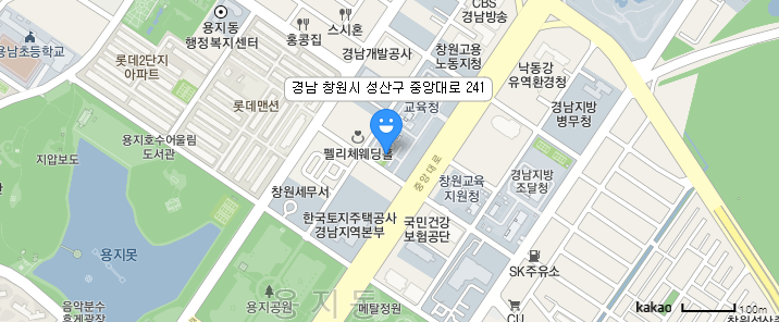 경상남도교육청 민원공감마루(민원실)찾아오시는길 지도