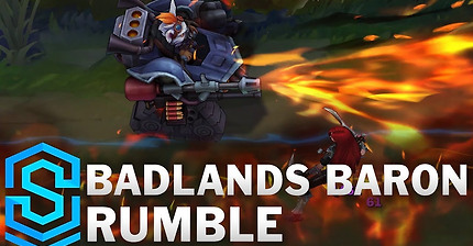 Badlands Baron Rumble Skin Spotlight - Pre-Release - League of Legends