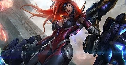 [LOL] 기동총격여신 미스 포츈 로그인 테마 | 인스티즈