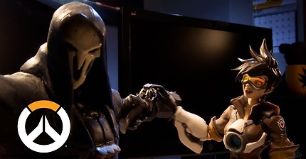 오버워치) 트레이서와 케이크(감사제 기념 공식 스톱모션 애니메이션) | 인스티즈