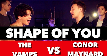 Conor Maynard - Shape of you (sing off vs. The Vamps) | 인스티즈
