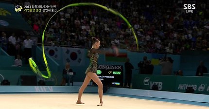 매력쩌는 알리나 막시멘코 리본연기 | 인스티즈