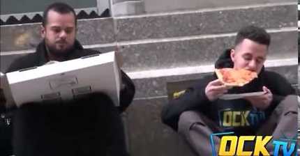 거지에게 피자를줬다 몰카 | 인스티즈