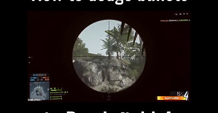 How to dodge bullets in Battlefield 4